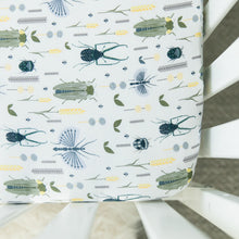 Busy Bugs Cotton Crib Sheet