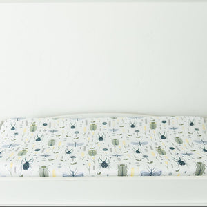 Busy Bugs Cotton Changing Pad Cover