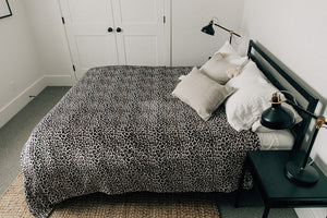 Leopard Fleece Bedding Blankets