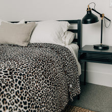 Leopard Fleece Bedding Blankets