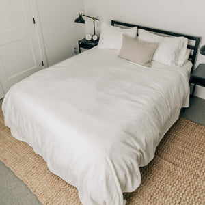 Ivory Fleece Bedding Blankets