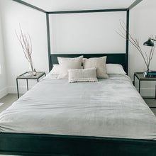Gray Fleece Bedding Blankets