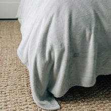 Gray Fleece Bedding Blankets