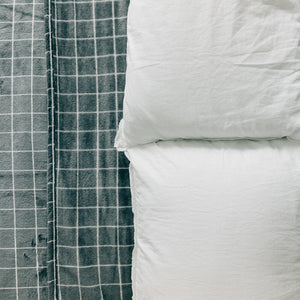 Grid Fleece Bedding Blankets