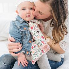 Floral Garden Minky Baby Blankets